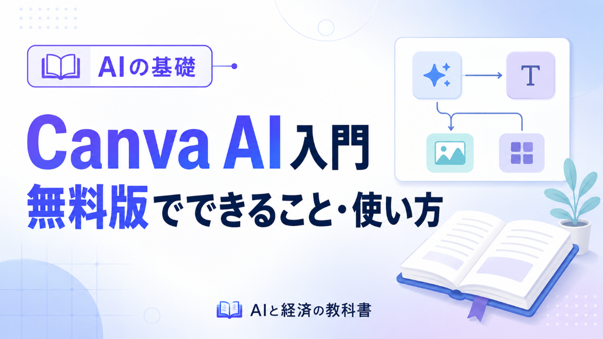 Canva AIとは?無料版でできることと使い方